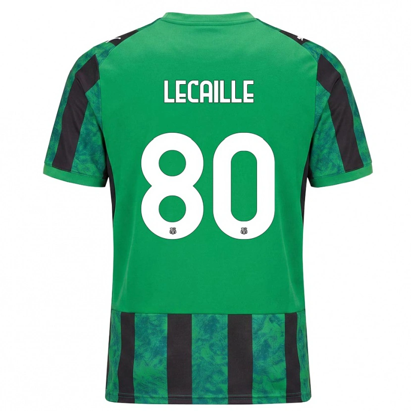 Danxen Homem Camisola Carla Lecaille #80 Verde Preto Branco Principal 2026/27 Camisa