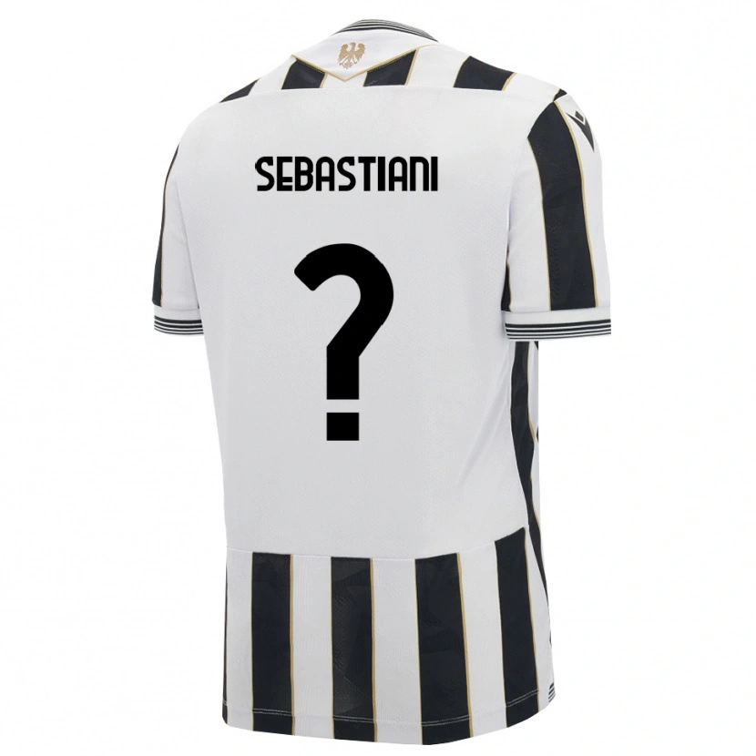 Danxen Homem Camisola Josè Alberto Sebastiani #0 Preto Branco Rosa Principal 2026/27 Camisa