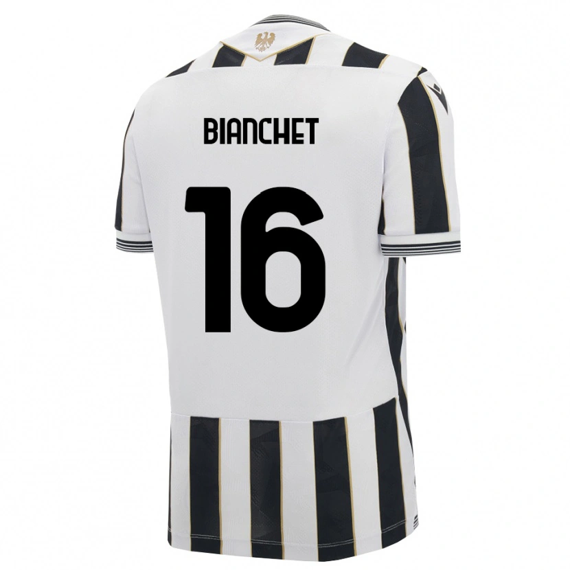 Danxen Homem Camisola Alessandro Bianchet #16 Preto Branco Rosa Principal 2026/27 Camisa