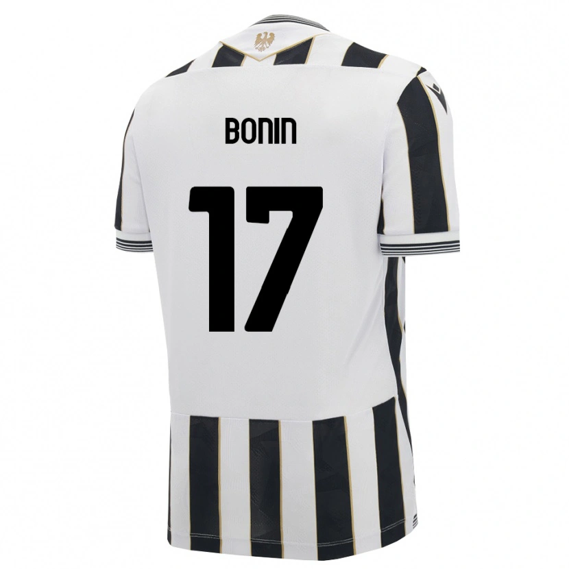 Danxen Homem Camisola Luca Bonin #17 Preto Branco Rosa Principal 2026/27 Camisa