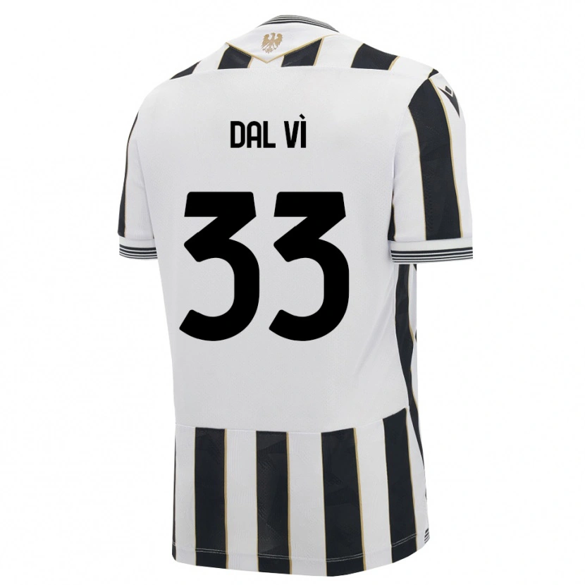 Danxen Homem Camisola Matteo Dal Vì #33 Preto Branco Rosa Principal 2026/27 Camisa