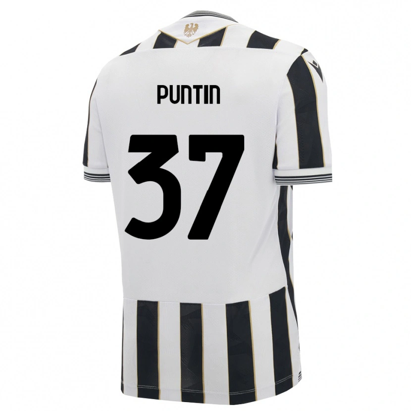 Danxen Homem Camisola Eric Puntin #37 Preto Branco Rosa Principal 2026/27 Camisa