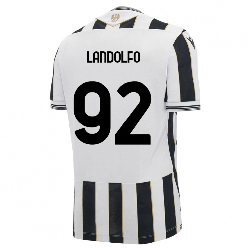 Danxen Homem Camisola Tommaso Landolfo #92 Preto Branco Rosa Principal 2026/27 Camisa