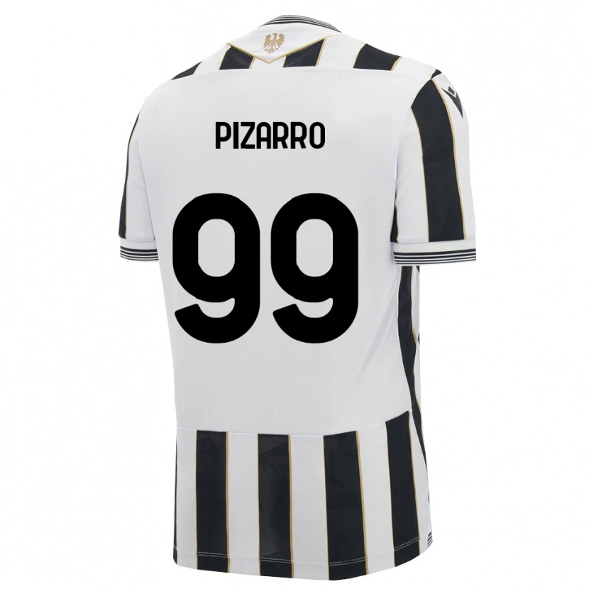 Danxen Homem Camisola Damián Pizarro #99 Preto Branco Rosa Principal 2026/27 Camisa