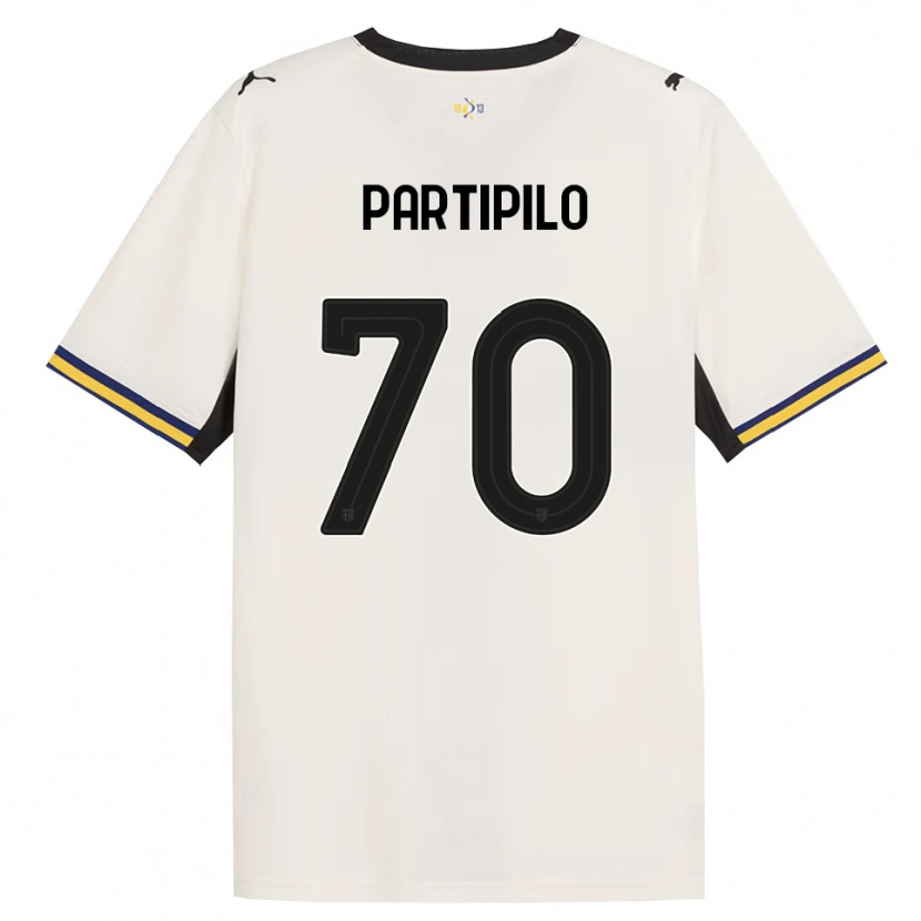 Danxen Homem Camisola Anthony Partipilo #70 Off-White Preto Amarelo Principal 2026/27 Camisa
