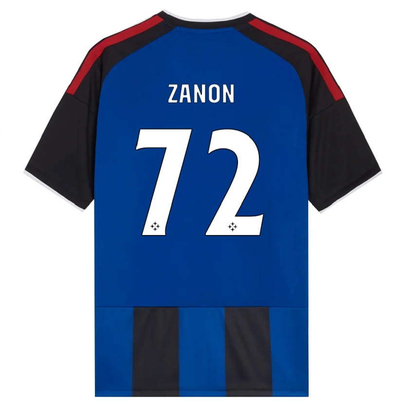 Danxen Homem Camisola Simone Zanon #72 Azul Preto Branco Vermelho Principal 2026/27 Camisa