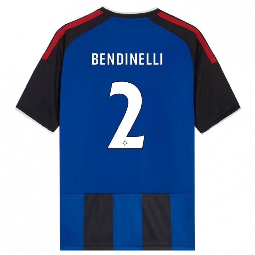 Danxen Homem Camisola Louis Bendinelli #2 Azul Preto Branco Vermelho Principal 2026/27 Camisa