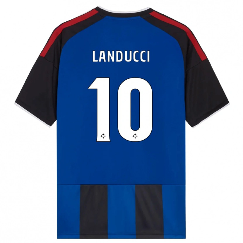 Danxen Homem Camisola Umberto Landucci #10 Azul Preto Branco Vermelho Principal 2026/27 Camisa