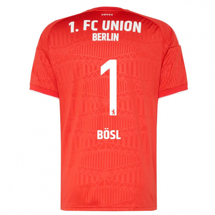 Danxen Homem Camisola Cara Bösl #1 Vermelho Branco Principal 2026/27 Camisa