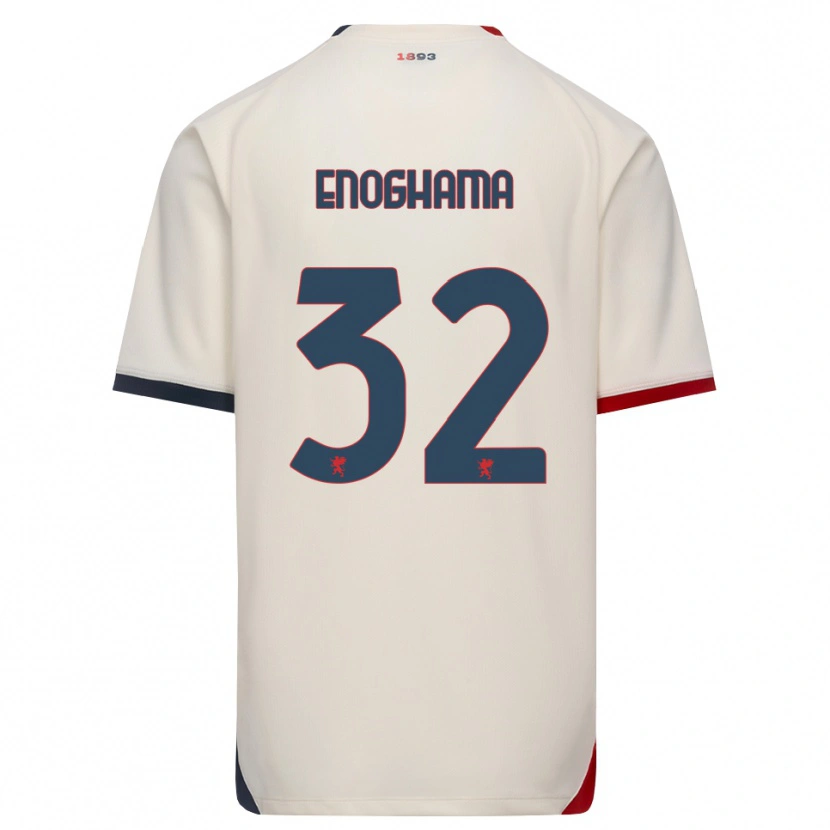 Danxen Homem Camisola Isaac Enoghama #32 Branco Off-Red Alternativa 2026/27 Camisa