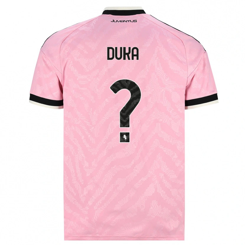 Danxen Homem Camisola Deni Duka #0 Preto Rosa Alternativa 2026/27 Camisa