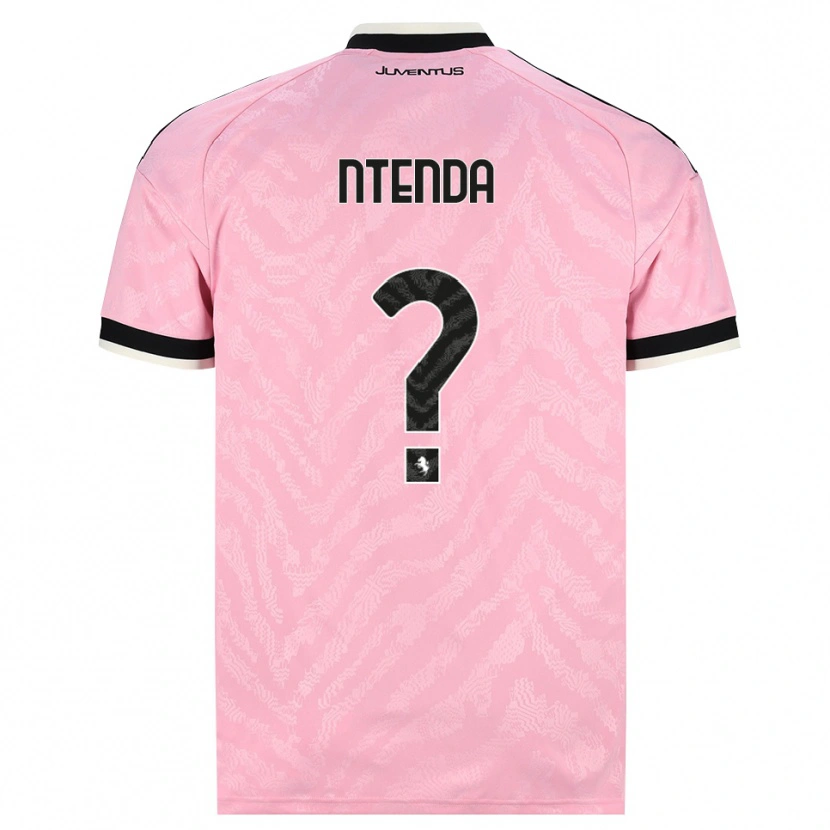 Danxen Homem Camisola Jean-Claude Ntenda #0 Preto Rosa Alternativa 2026/27 Camisa