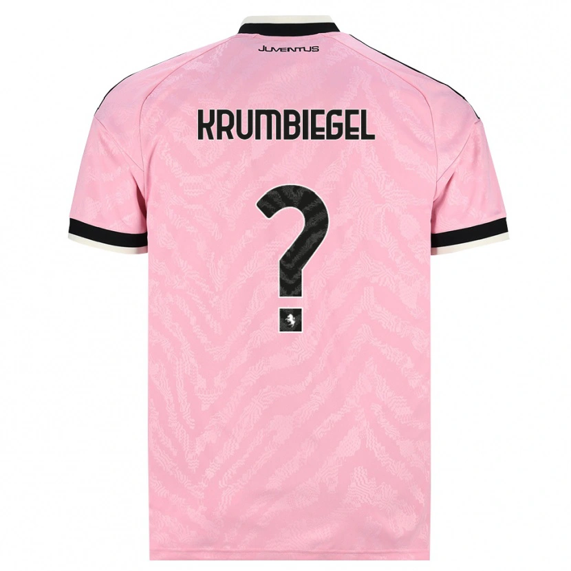 Danxen Homem Camisola Paulina Krumbiegel #0 Preto Rosa Alternativa 2026/27 Camisa