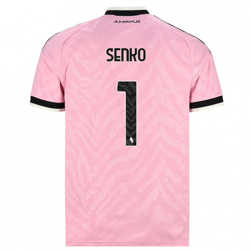 Danxen Homem Camisola Zsombor Senko #1 Preto Rosa Alternativa 2026/27 Camisa