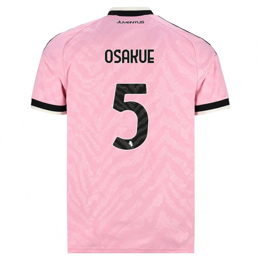 Danxen Homem Camisola Denaly Osakue #5 Preto Rosa Alternativa 2026/27 Camisa