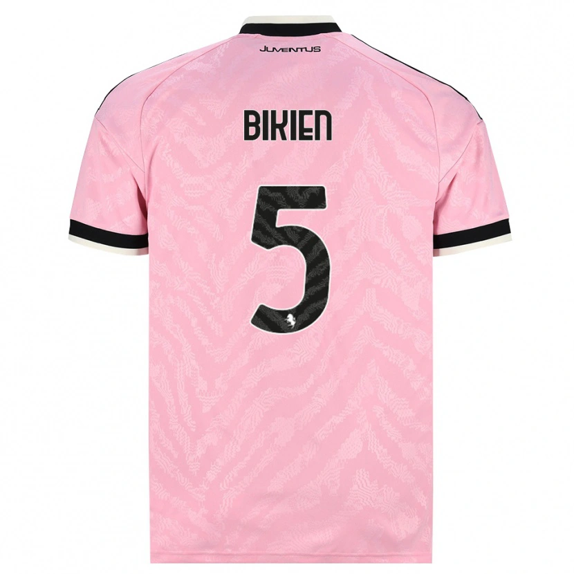Danxen Homem Camisola Felix Nzouango Bikien #5 Preto Rosa Alternativa 2026/27 Camisa