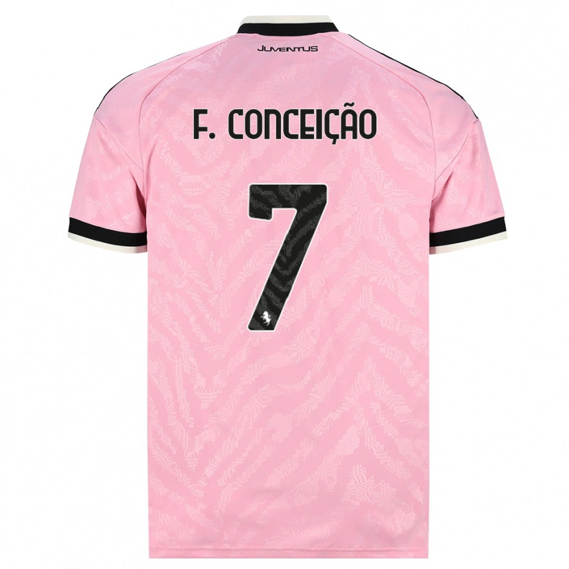 Danxen Homem Camisola Francisco Conceição #7 Preto Rosa Alternativa 2026/27 Camisa