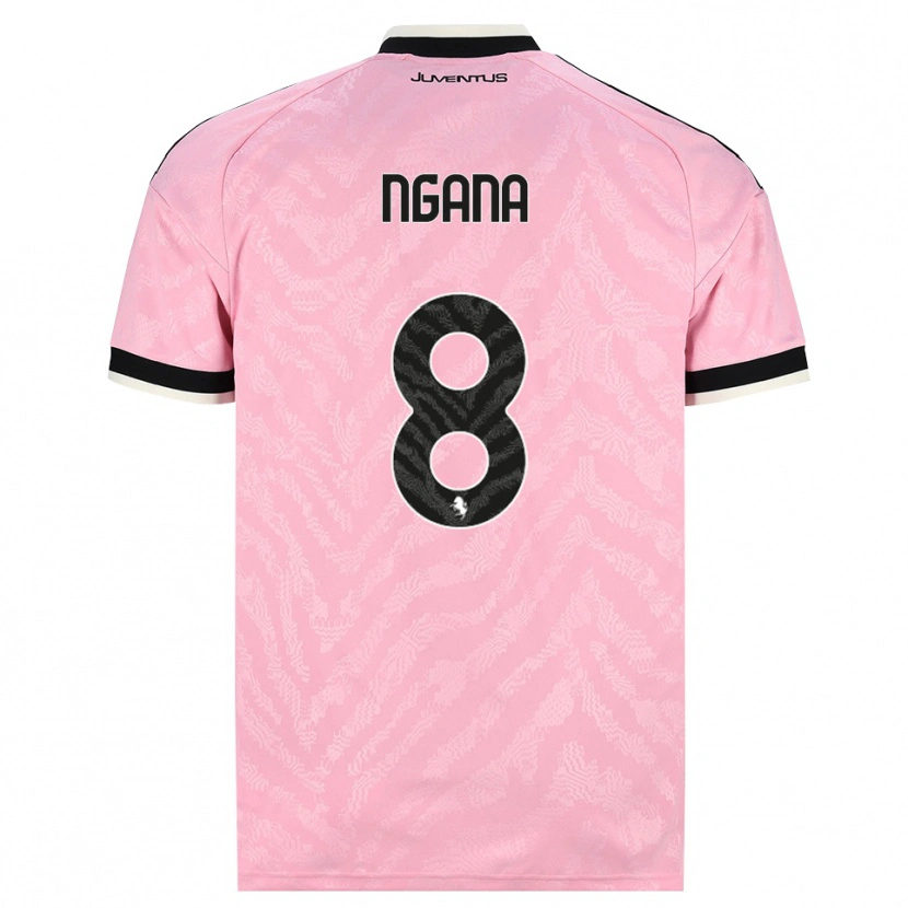 Danxen Homem Camisola Valdes Ngana #8 Preto Rosa Alternativa 2026/27 Camisa