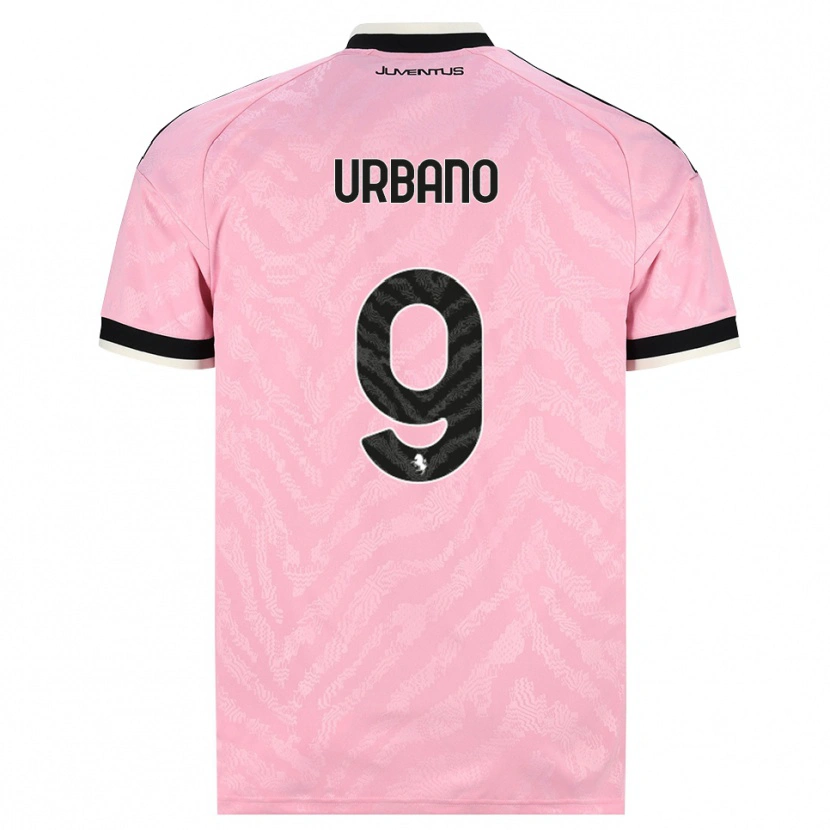 Danxen Homem Camisola Giacomo Urbano #9 Preto Rosa Alternativa 2026/27 Camisa