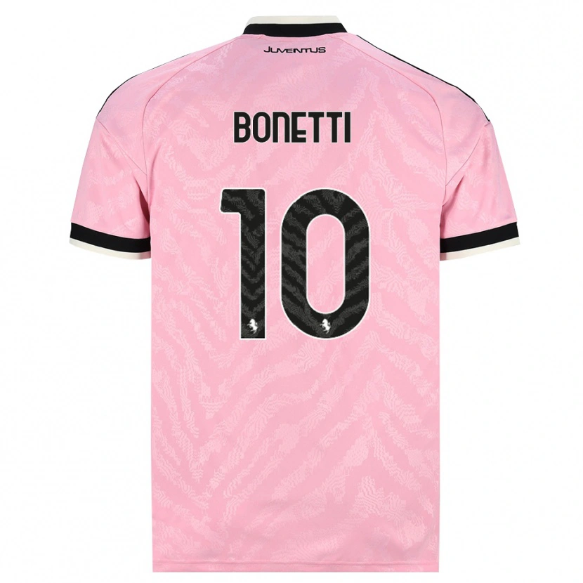 Danxen Homem Camisola Andrea Bonetti #10 Preto Rosa Alternativa 2026/27 Camisa