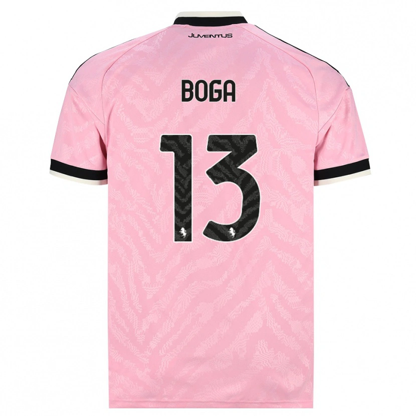 Danxen Homem Camisola Jérémie Boga #13 Preto Rosa Alternativa 2026/27 Camisa