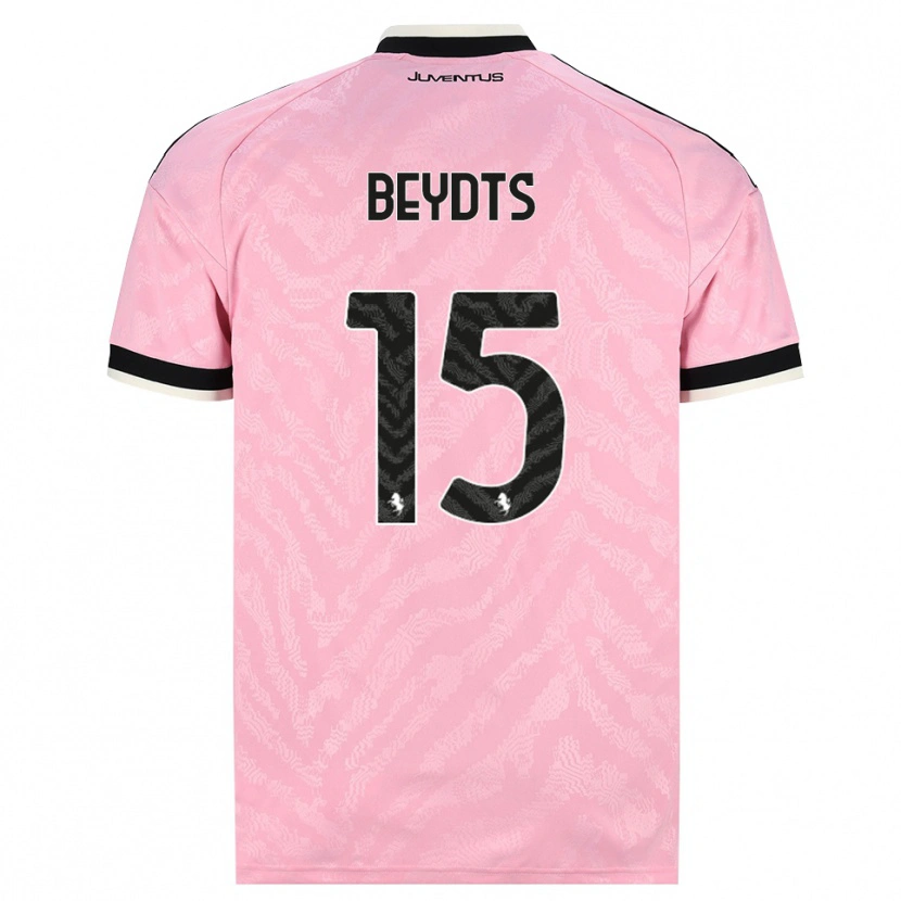 Danxen Homem Camisola Antoine Beydts #15 Preto Rosa Alternativa 2026/27 Camisa