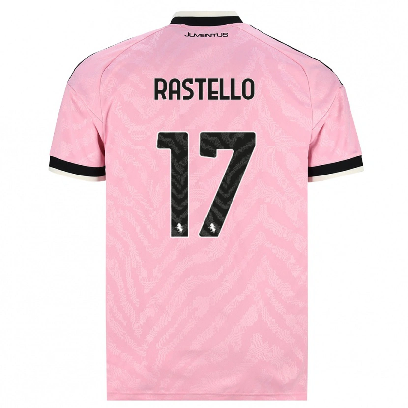 Danxen Homem Camisola Edoardo Rastello #17 Preto Rosa Alternativa 2026/27 Camisa