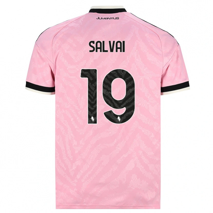 Danxen Homem Camisola Pietro Salvai #19 Preto Rosa Alternativa 2026/27 Camisa