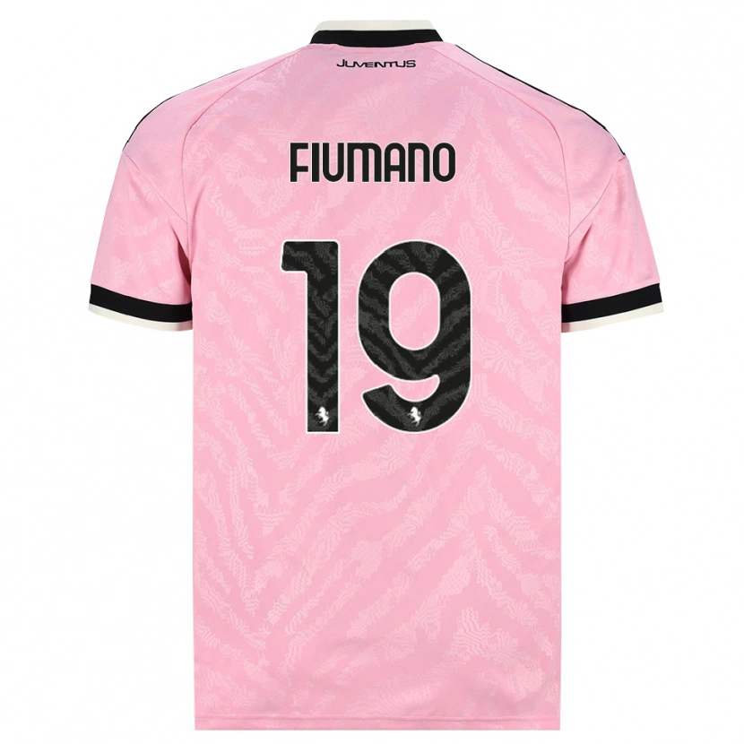 Danxen Homem Camisola Filippo Fiumano #19 Preto Rosa Alternativa 2026/27 Camisa