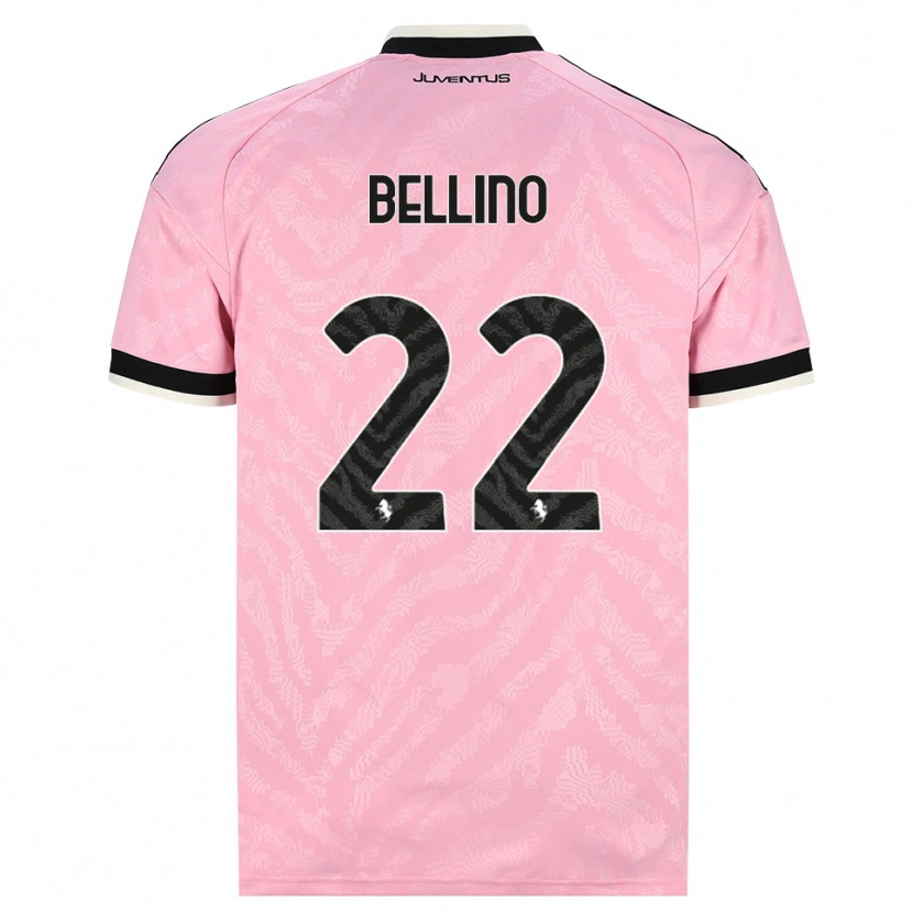 Danxen Homem Camisola Filippo Bellino #22 Preto Rosa Alternativa 2026/27 Camisa