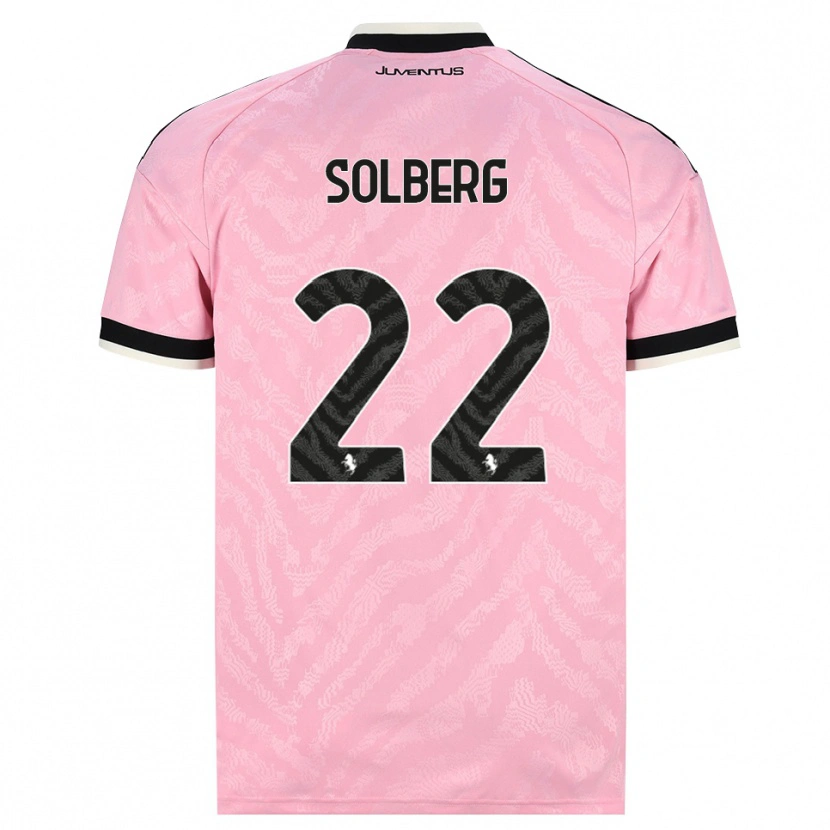 Danxen Homem Camisola Elias Solberg #22 Preto Rosa Alternativa 2026/27 Camisa