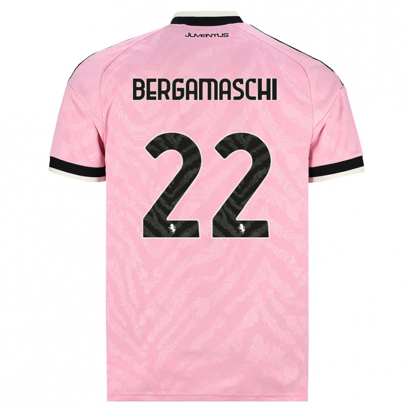 Danxen Homem Camisola Valentina Bergamaschi #22 Preto Rosa Alternativa 2026/27 Camisa