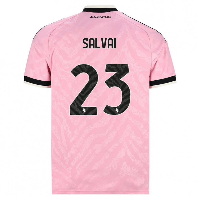 Danxen Homem Camisola Cecilia Salvai #23 Preto Rosa Alternativa 2026/27 Camisa