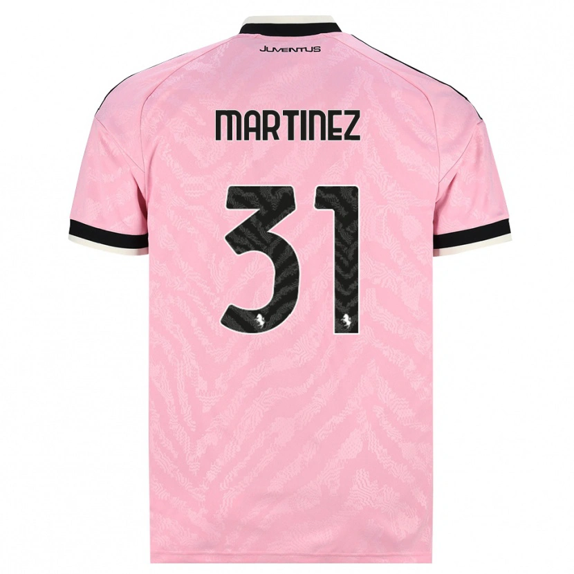Danxen Homem Camisola Bruno Martinez #31 Preto Rosa Alternativa 2026/27 Camisa