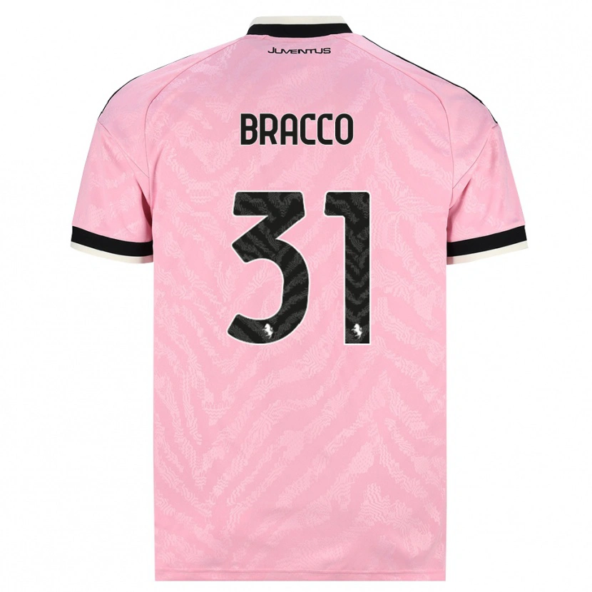 Danxen Homem Camisola Luca Bracco #31 Preto Rosa Alternativa 2026/27 Camisa