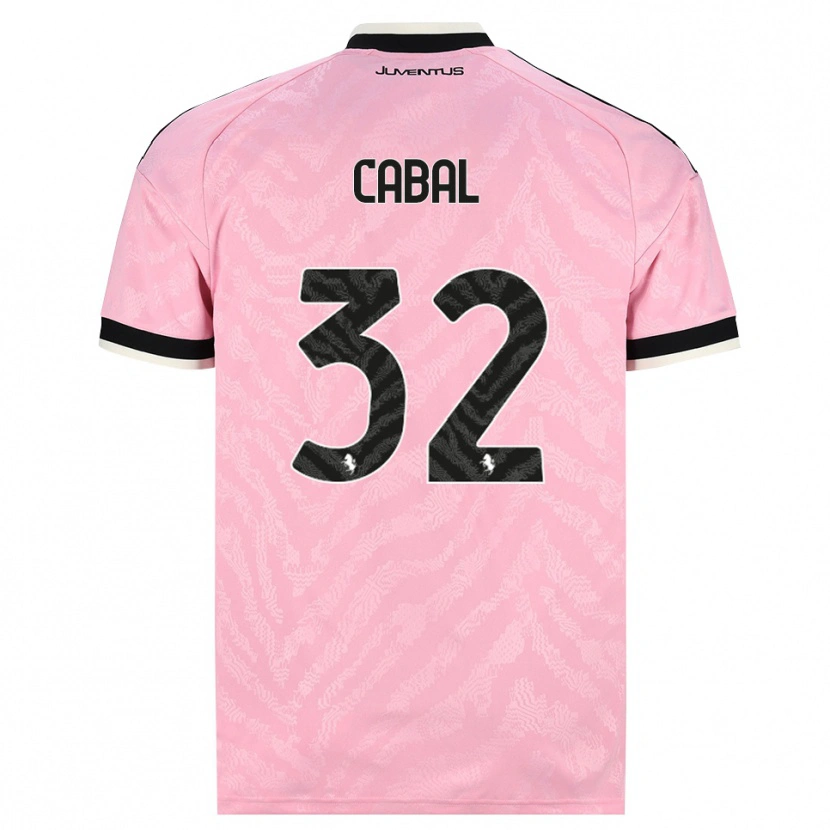 Danxen Homem Camisola Juan Cabal #32 Preto Rosa Alternativa 2026/27 Camisa