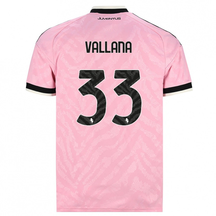 Danxen Homem Camisola Edoardo Vallana #33 Preto Rosa Alternativa 2026/27 Camisa
