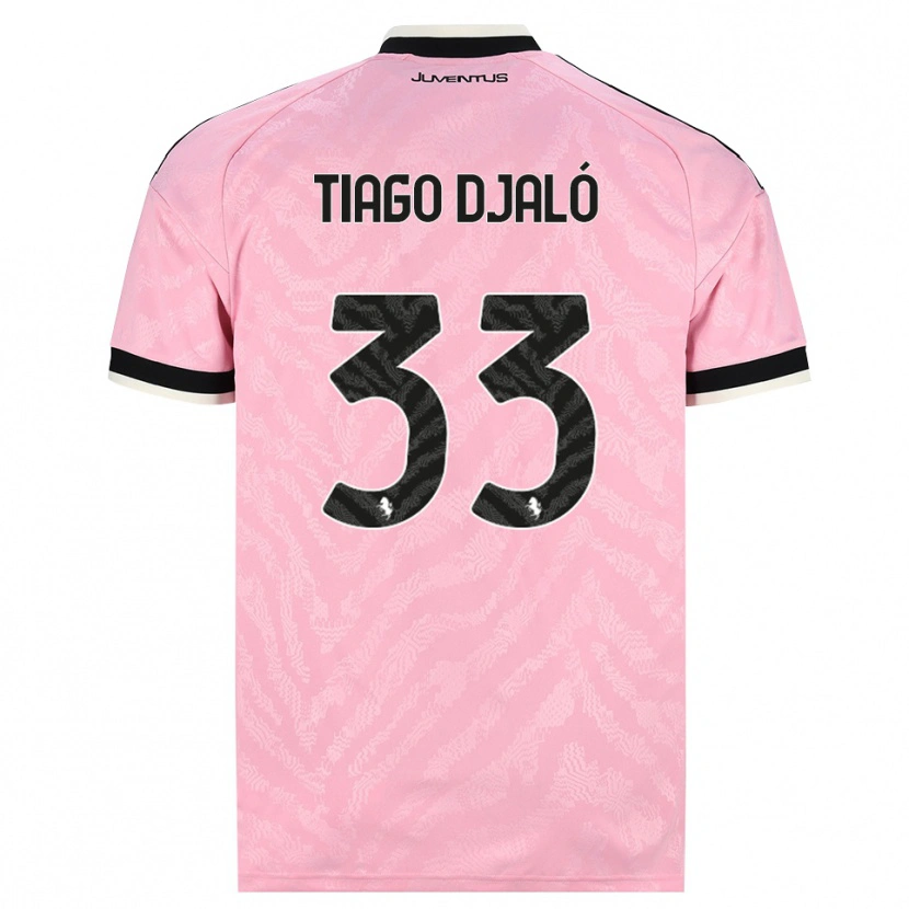 Danxen Homem Camisola Tiago Djalo #33 Preto Rosa Alternativa 2026/27 Camisa