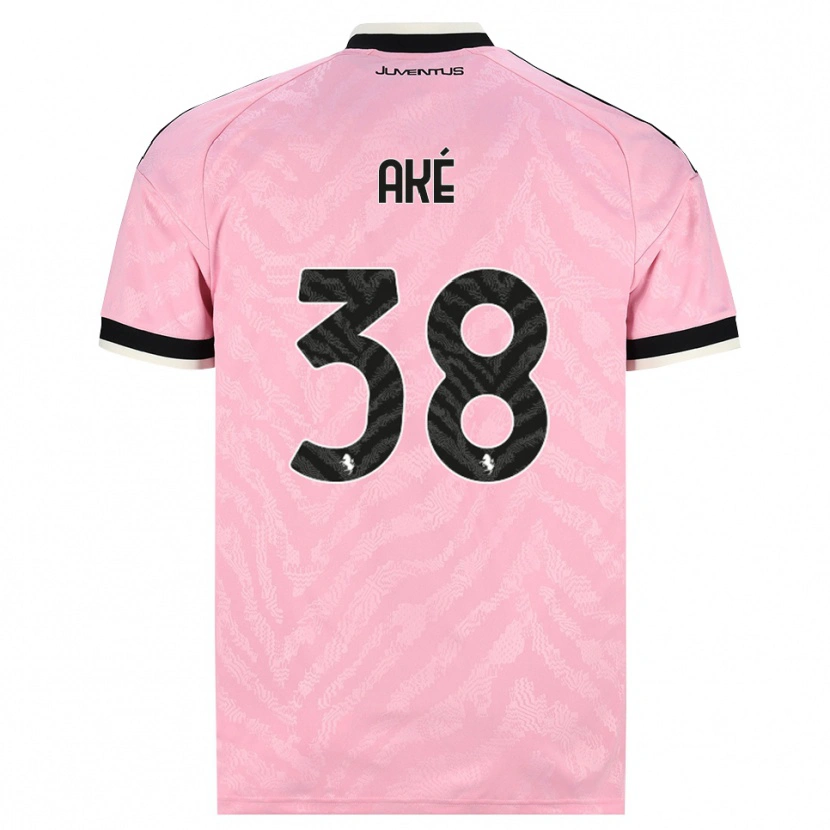 Danxen Homem Camisola Marley Ake #38 Preto Rosa Alternativa 2026/27 Camisa