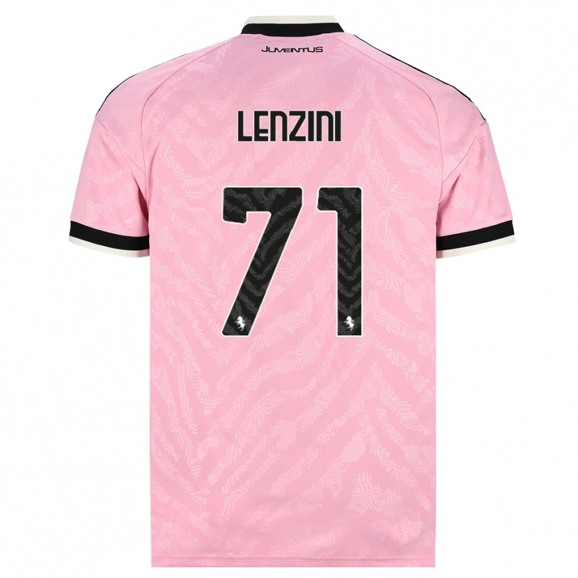 Danxen Homem Camisola Martina Lenzini #71 Preto Rosa Alternativa 2026/27 Camisa