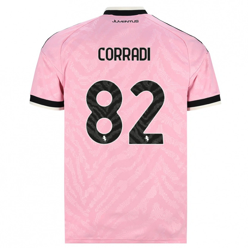 Danxen Homem Camisola Christian Corradi #82 Preto Rosa Alternativa 2026/27 Camisa