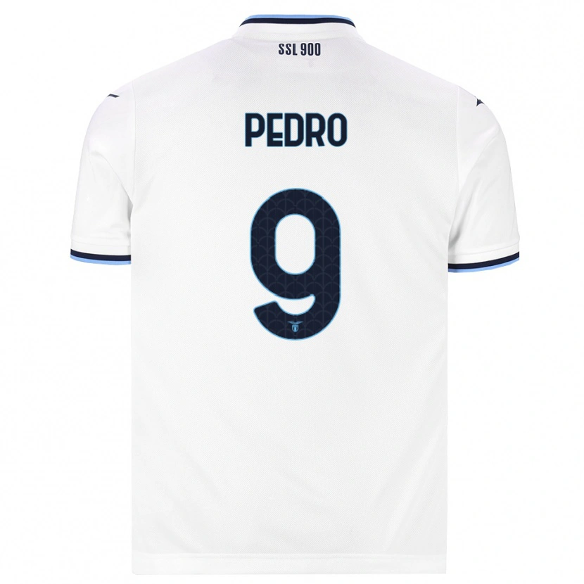 Danxen Homem Camisola Pedro #9 Branco Azul Marinho Alternativa 2026/27 Camisa