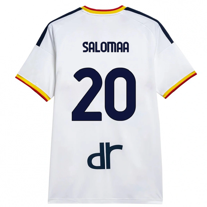 Danxen Homem Camisola Henri Salomaa #20 Branco Amarelo Vermelho Alternativa 2026/27 Camisa