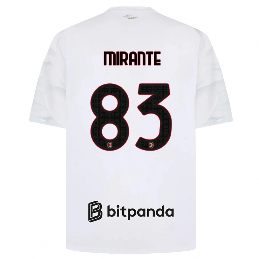 Danxen Homem Camisola Antonio Mirante #83 Branco Vermelho Preto Alternativa 2026/27 Camisa