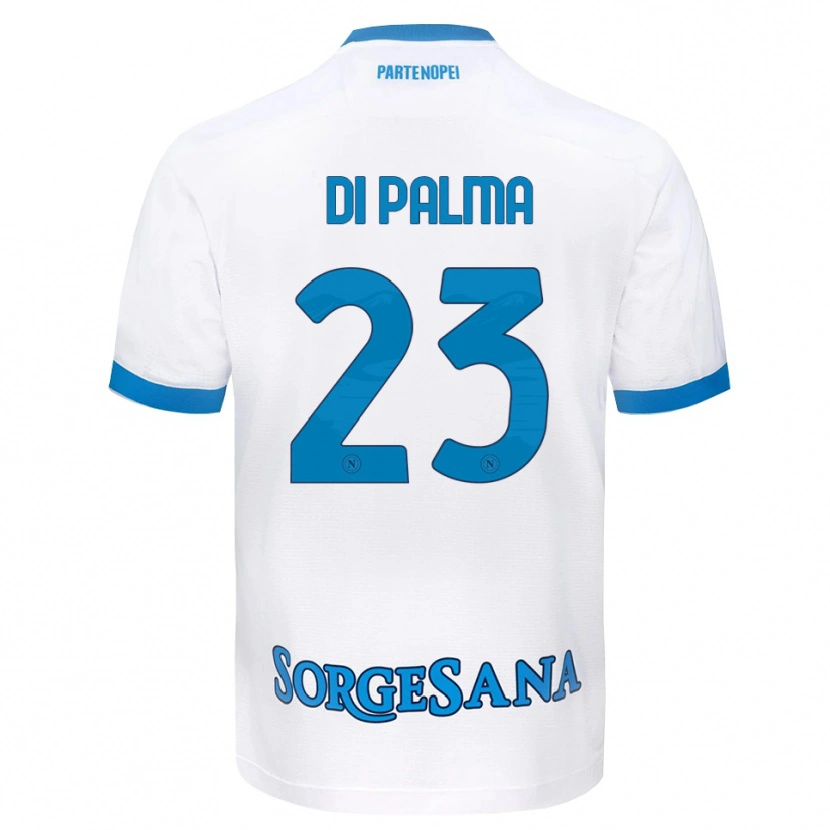 Danxen Homem Camisola Manuel Di Palma #23 Azul Celeste Branco Alternativa 2026/27 Camisa