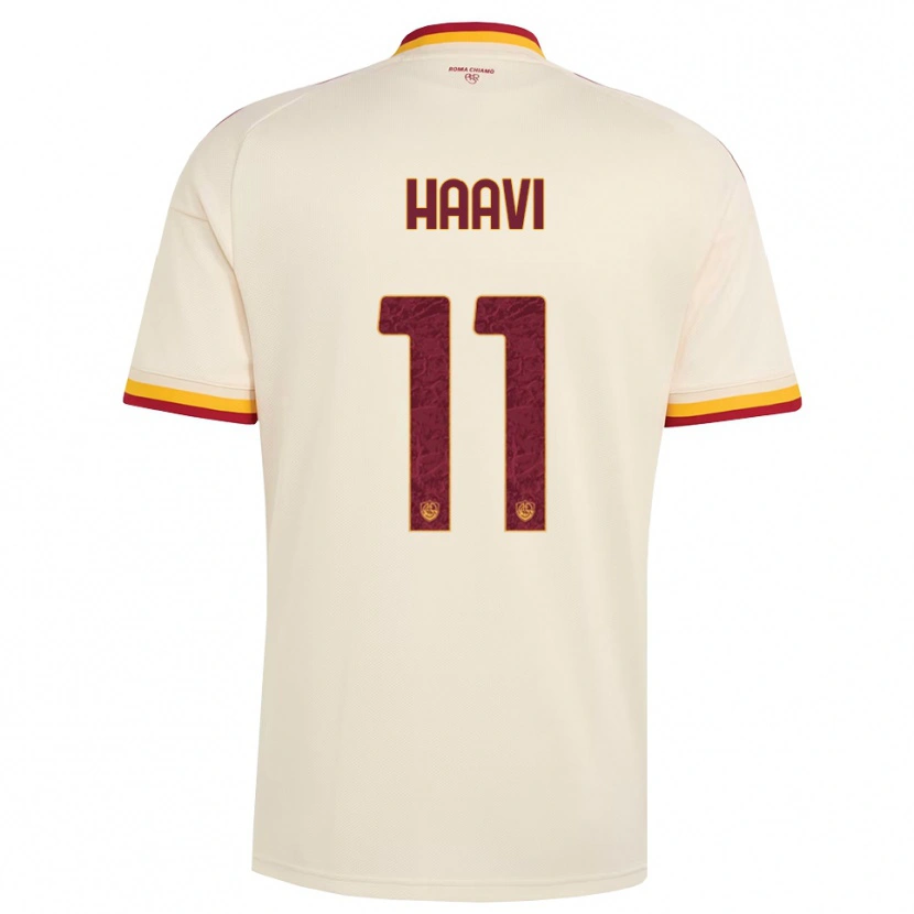 Danxen Homem Camisola Emilie Haavi #11 Champagne Vermelho Amarelo Alternativa 2026/27 Camisa