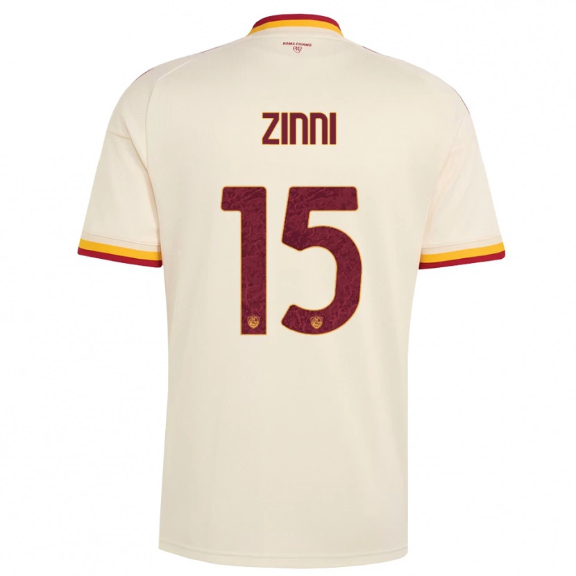 Danxen Homem Camisola Raul Zinni #15 Champagne Vermelho Amarelo Alternativa 2026/27 Camisa