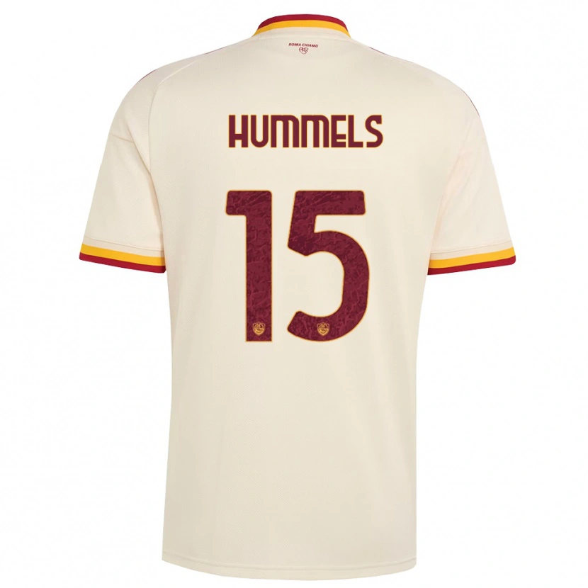 Danxen Homem Camisola Mats Hummels #15 Champagne Vermelho Amarelo Alternativa 2026/27 Camisa