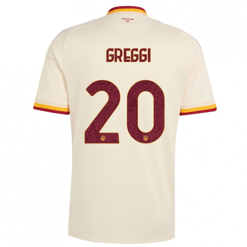 Danxen Homem Camisola Giada Greggi #20 Champagne Vermelho Amarelo Alternativa 2026/27 Camisa