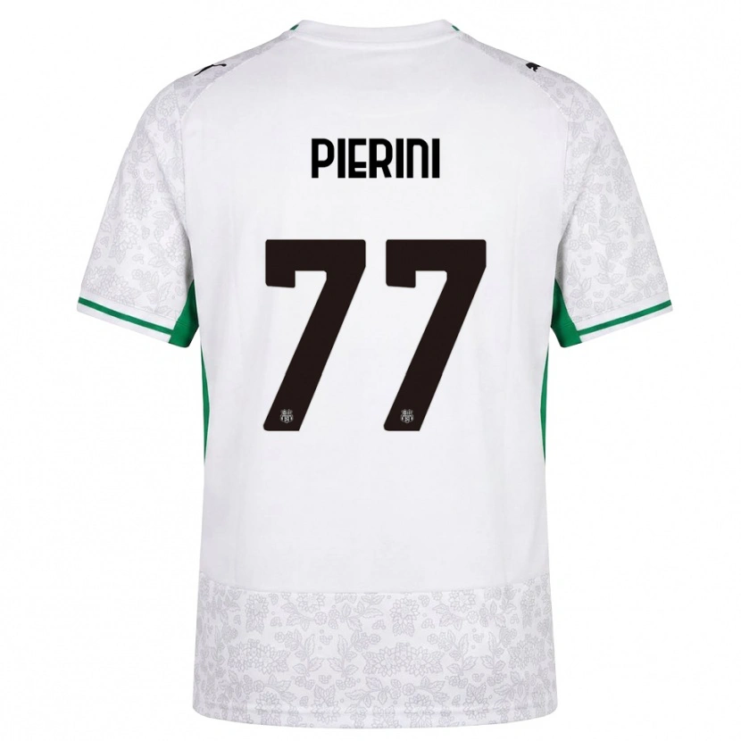 Danxen Homem Camisola Nicholas Pierini #77 Verde Preto Branco Alternativa 2026/27 Camisa